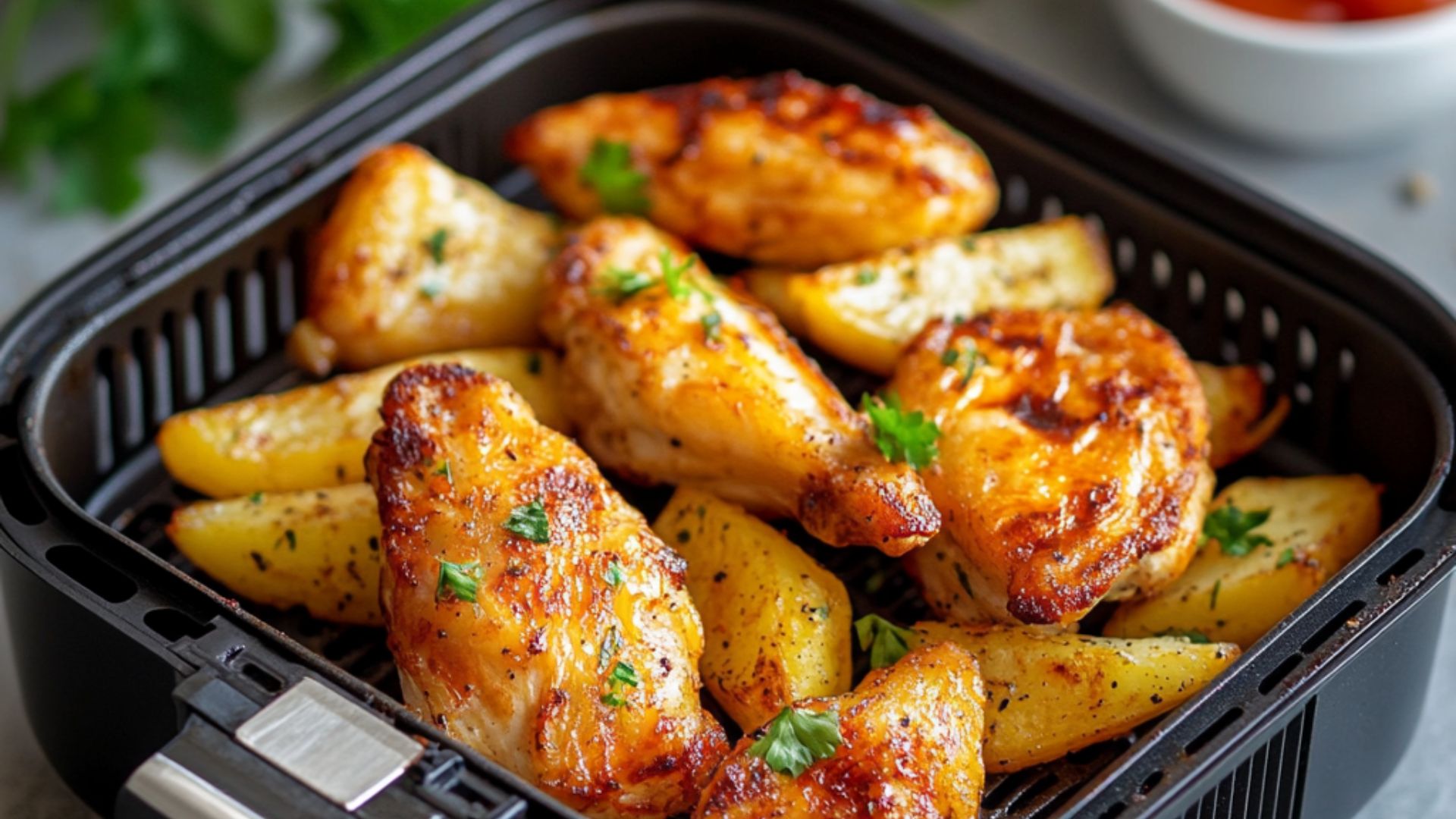 smart air fryer chicken wings recipe