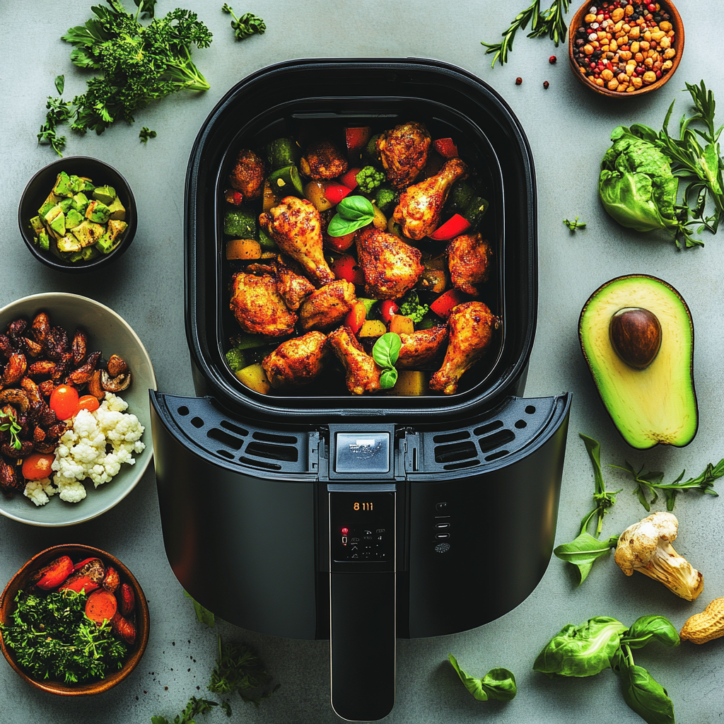 Explore air fryers for heart-healthy cooking
